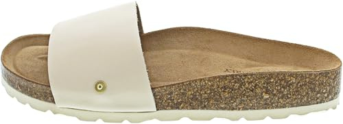 Hey Marly Casual Cork Crema Pantolette Beige