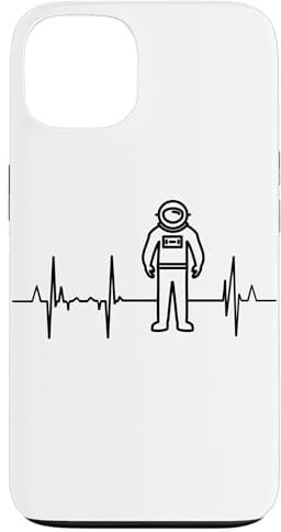 Herzschlag Astronaut Weltall Herzklopfen Hülle für iPhone 13