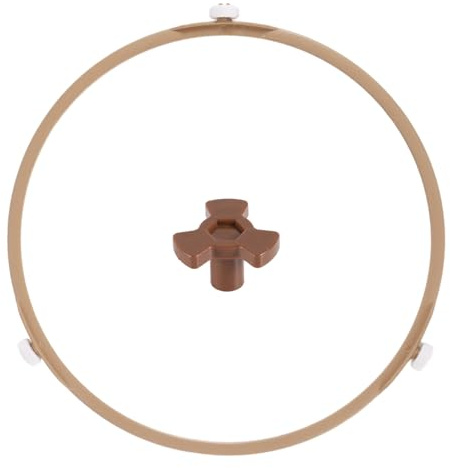 Lyreh Drehtellerring für Mikrowellen, Außendurchmesser 22,2cm Gummi-Rollenring Mikrowellenherd-Tablett 1,5cm Rolle mit Rotierendem Kern Halterung Glasplattenhalterung für Gleichmäßiges Erhitzen