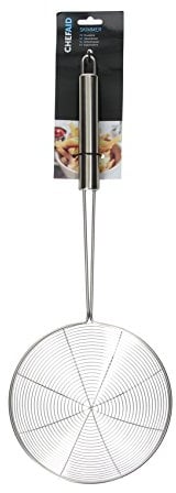 Chef Aid 10E11389 Schiumatoio Grande, Acciaio Inossidabile, 8 x 16 x 47.3 cm