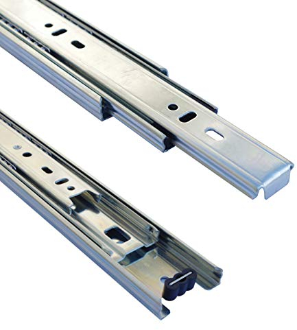 1 Paar 45 mm Teleskopschienen Schubladenschienen Schubladenauszug Vollauszug (Länge: 700 mm (1 Paar))