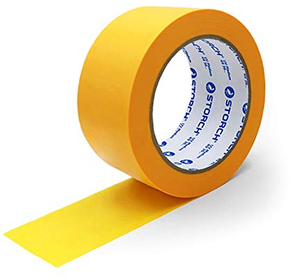 Storch SUNNYpaper Malerkreppband Klebeband - DAS GOLDENE UV MEDIUM 50 mm x 50 m (3 Stück)