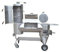 DEWEPRO® Luxus Edelstahl Holzkohle Smoker und BBQ-Grill - Länge:180cm