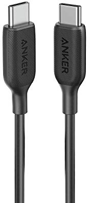 Anker USB C Cable 60W 3ft, Powerline III USB-C to USB-C Cable 2.0, USB C Charger Cable for MacBook Pro 2020, iPad Pro 2020, iPad Air 4, Switch, Samsung Galaxy S20 Plus S9 S8 Plus, Pixel, and More