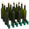 GOLDBEARUK, Set di 12 Bottiglie di Vino Smerigliate, Verde, 750 ml