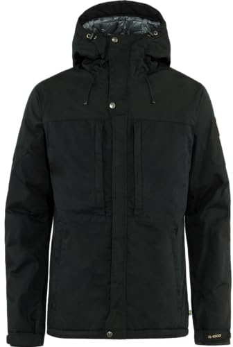 Fjällräven Herren Skogsö Padded Jacke, Black, 3XL