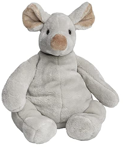Minifeet Maus Mirja - Kuscheltier Plüschtier Stofftier Spielzeug - kuschelig weich - Geschenk für Baby Kinder Freunde Schulstart Einschulung | Höhe: 28 cm