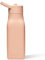Neon Kactus Silikon-Kinderflasche, Kinder-Wasserflaschen mit Strohhalm für Schule, Reisen, Sport, 100 % auslaufsicher, spülmaschinenfest, lebensmittelechtes Silikon, BPA-frei und plastikfrei, Pink