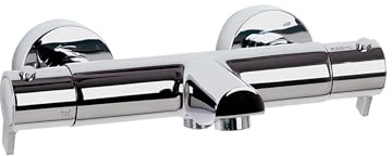 Ramon Soler Grifo de Baño-Ducha Termostático Cromado Serie Blautherm