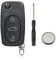 3 Button Car Key Remote Control Folding Key Case for Audi A2 A3 A4 A6 A8 TT (with Batteries)