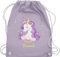 Turnbeutel Rucksack - Einhorn Geschenk Einhörner I Unicorn - Unisize - Pastell Lila - personalisierte geschenke mädchen einhornrucksack unicorns with beutel wechselbeutel kita kinderturnbeutel