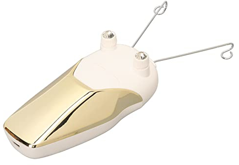 Elektronische Gewinde Haar Epilierer LED USB Wiederauf Ladbare Trimmen Schönheit Haaren Tfernung Epilierer Gelb