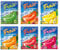 Fraix Boisson en poudre 6 variétés mélangées (30 x 100 g) - Lot avantageux - 5 paquets chacun - Saveurs - Framboise cerise orange pêche maître de la forêt citron