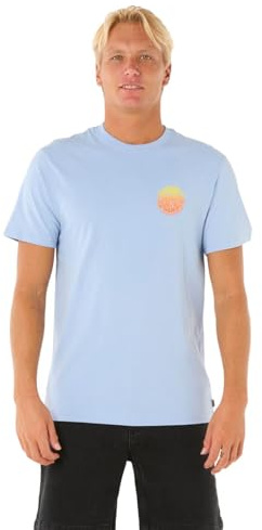Rip Curl Herren Wettie Passage Icon T-Shirt, Eisblau 251, XX-Large