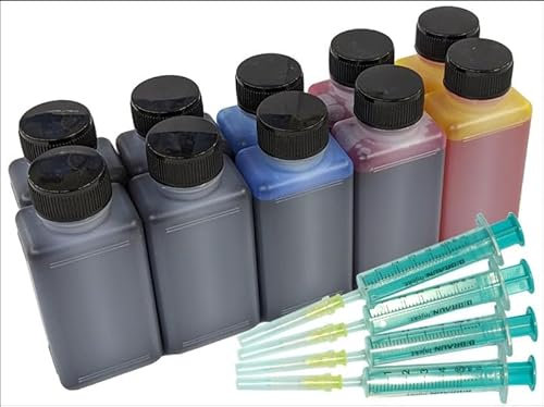 TiDis Druckertinte Nachfüllset für HP OfficeJet Pro 6868 6950 6960 6968 6970