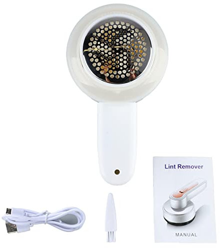 WOOXGEHM Quitapelusas Eléctrico, Eficiente Quitapelusas Recargable por USB, Quitapelusas para Sofás, Ropa y Muebles