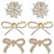 TYXHXTF 6 Stück Schuhclips, Hochzeit Schuhschnalle Damen, Braut Strass Schuhanstecker, Kann Zerlegen Schuh Dekoration, Schuhschmuck Schnalle, für Frauen, Party, Prom (Gold)