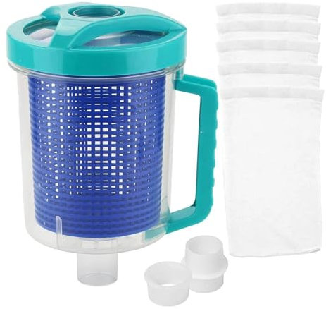 VNSMM aspiratore Piscina Kit Filtro con Trappola per Foglie e Maniglia 9,92 * 6,27 Pollici W26705 Strumento per la Pulizia della Piscina Kit Pulizia Piscina