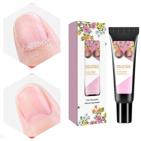 Cuticle Cream & Nail Cream, Healthy Hands Nails Hand Cream, Moisturizing Nail Softening Cream, Repair Nail Cuticle Oil for Nails, Nourishing & Repairing for Nails (Without razor)