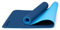 KAYMAN Yoga Mat – Multi-Purpose Extra Thick Foam Exercise Mats – Ideal Floor Mat for Pilates, Stretching, Resistance Workout & Therapy – Home & Gym Equipment Accessory (Navy/Light Blue)