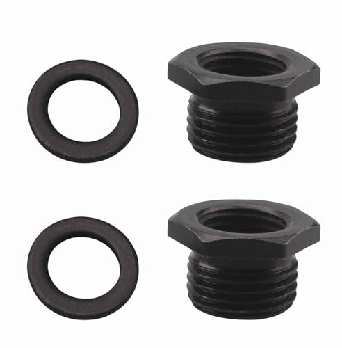 2 Pack 28112 Holesaw Arbor Adaptor Replacement for Ivy Classic 28112 Hole Saw Arbor Adaptor, Adapts 1/2-Inch - 20 Thread to 5/8-Inch - 18
