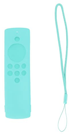 Fictory Funda de silicona para control remoto Fire TV Stick Lite, fácil agarre, protege y lavable