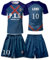 PHARCOYOU Blue Lock Anime Football T-shirt Shorts Two Piece Set Jersey Tops+Short Pants Women Men Outdoor Top Sets (A07,L)