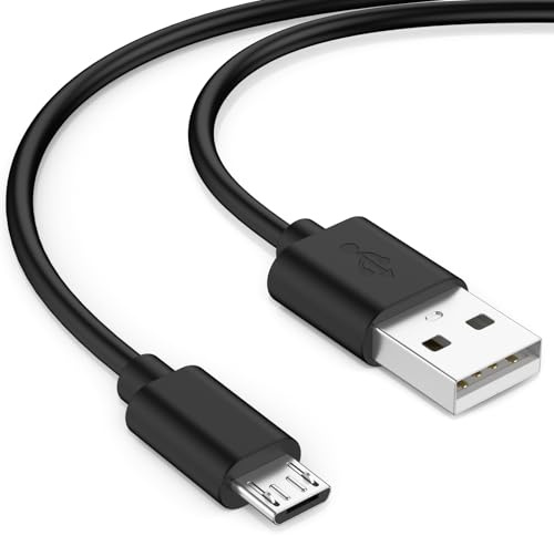 Micro USB Charger Cable Fit for PS4 Controller, Kindle Paperwhite, Amazon Fire Tablet, Roku Streaming Stick, Fire TV Stick, Xbox One S/X, Android Phone Fast Charging Data Sync Power Cord