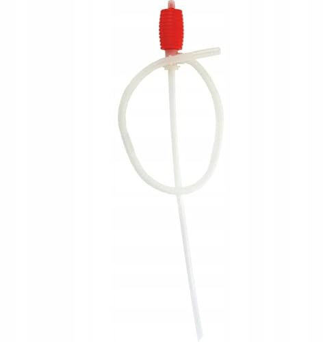 chomik Weinheber Abfüllschlauch mit roter Handpumpe