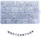Lnvision 810 Stück Buchstabenperlen A bis Z und Love Herz Weiss Acryl Würfelperlen Cube Spacer Alphabet Buchstaben Perlen 6x6mm Spacer Zwischenperlen Schmuck DIY Basteln (Weiss)