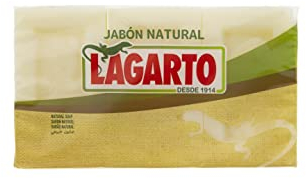 Lagarto - Pastilla de jabon natural 3x 200 gr