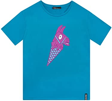 Fortnite T-Shirt Garçon Bleu Taille XL
