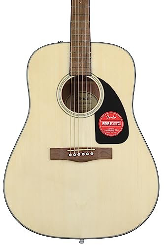 Fender, Gitarre CD-60 Normale Größe natur
