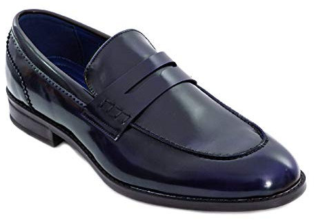Toocool - Mocassini Uomo Oxford Polacchine Scarpe Uomo Eleganti College Y79 [43,Blu]