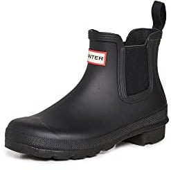 HUNTER Original Chelsea, Mocassino Donna, Nero, 37 EU