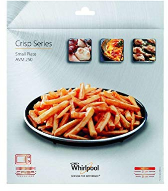 sparefixd Plato crujiente de 25 cm para microondas Amana