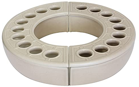 HARK Luftbefeuchter Halbkreis 2er Set Creme
