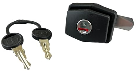 Schwarzen Druckschloss Zadi® Wohnmobilklappe Staukasten Gaskasten