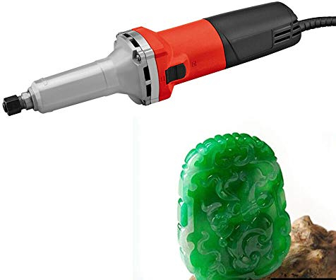 Geradschleifer, 600 W Professional Stabschleifer mit Zubehör Schleifmaschine für Schleifarbeiten