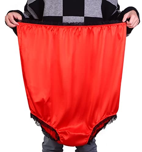 2 Pcs Big Mama Undies Novelty Big Undies Gag Gift Oversized Granny Panties Funny Panties Joke Gift for Women Men