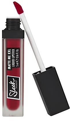 Sleek MakeUP Matte Me XXL Flüssiger Lippenstift, High Impact Farbe, langanhaltend und übertragungsfest, STFU, 5 ml