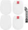 IZ300UKT Filter-Set für Shark IZ300, IZ300UK, IZ300UKT, IZ320 IZ320UK, IZ320UKT Anti-Haarwickel schnurlose Staubsauger (2 Stück Schwammfilter)