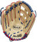 WILSON Unisex, Teenager A500 Baseball 30,5 cm Handschuh, Blonde/Rot/Königsblau, 12