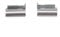 YALLS New Laptop Hinges Cover Silver Compatible For HP Pavilion 15-CW 15-CS 15-CS000 15-CS0003CA 15-CS0025CL