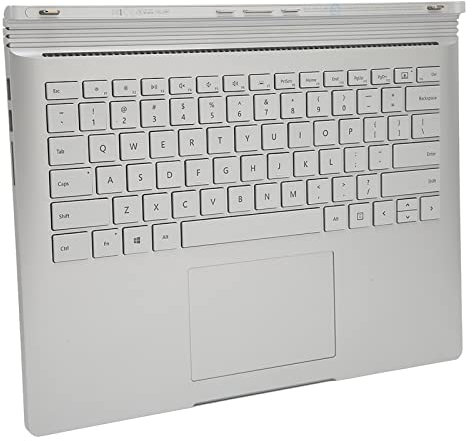 Septpenta Replacement Keyboard for Surface Book 2, Portable Office Keyboard, Sensitive Touch, Comfortable Typing, Multi Functional, USB Connection