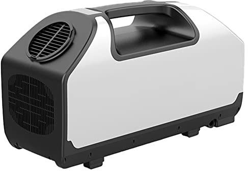 EROFEL Aire Acondicionado para Caravana de 700 W para Exteriores, Aire Acondicionado portátil, Enfriador de Aire para Tienda de campaña móvil, con Volumen de Aire de 210 m³/h, 3 velocidades de Viento