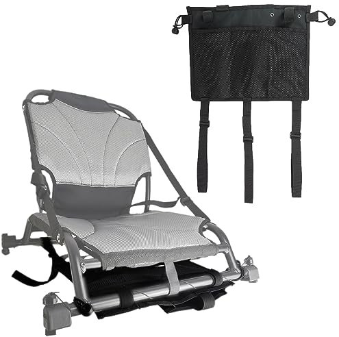 bssiwbepon Kayak Canoe Seat Storage Bag Fishing Kayak Tackle Cooler Tool Organizer Gear Accessories with Adjustable Buckle Strap