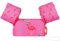 MoKo Kinder Schwimmflügel, Cartoon Schwimmende Badeanzug Schwimmtraining Jacke Schwimmflügel mit Schnalle für Jungen Mädchen, 20 bis 50 lb - Magenta & Flamingo
