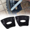 Mulcort Protector de llantas de 2 piezas, protector universal de neumáticos, protector de bordes para motos Dirt Bike, herramientas de reparación de neumáticos y ruedas