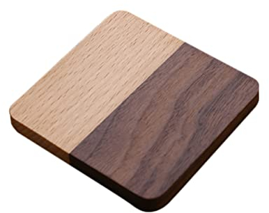 VINTORKY Mantel Individual Aislante Posavasos De Madera para Tazas Duradero Antideslizante Ideal para Salones De Té